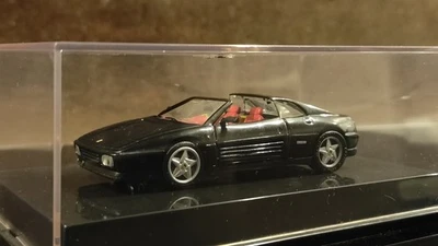 Ferrari 348 Ts nera diecast modellino hot wheels 1-43 auto sportiva collezione - Immagine 1 di 2