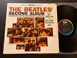 THE BEATLES Second Album LP ST 2080 Stereo 1964 Los Angeles Press in SHRINK VG+ - Bild 1 von 4