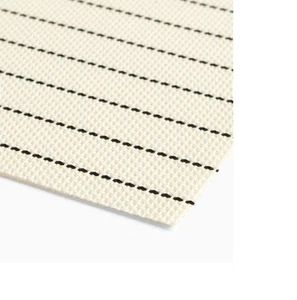 SET OF 4 JOHN LEWIS COASTAL STRIPE WIPE CLEAN PLACEMATS - Picture 1 of 2