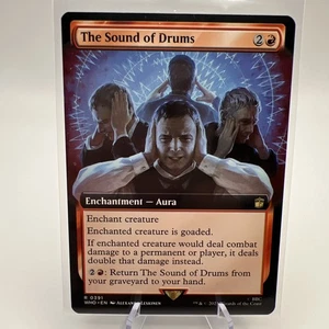 1x The Sound of Drums (Extended Art) - Universes Beyond: Doctor Who - NM - MTG - Picture 1 of 2