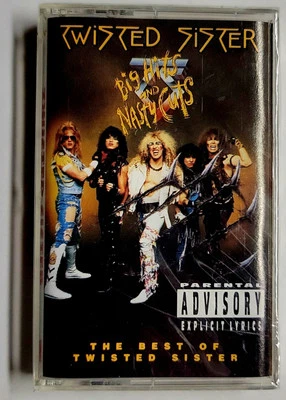 Twisted Sister Big Hits & Nasty Cuts 1992  Cassette Rock N Roll Factory Sealed ♾ - Image 1 of 3