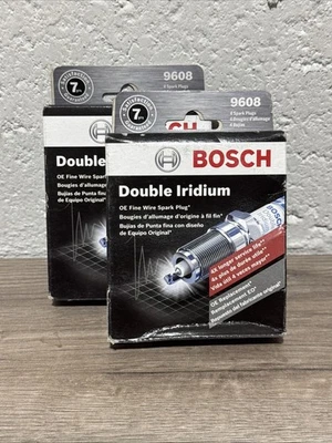 8 свечей зажигания Bosch двойной иридий для 2007-2012 FORD MUSTANG V8-5.4L 9608 - Изображение 1 из 2