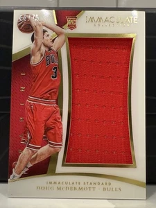 2014-15 Doug McDermott National Treasures Jumbo Game Worn Patch RC /75 - Picture 1 of 13