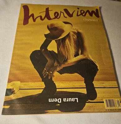 1990 September, INTERVIEW Magazine, Laura Dern (MH54) - Image 1 of 3