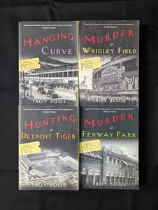 Lot Of 4 Troy Soos Books - Mickey Rawlings Fenway Wrigley Detroit Hanging Curve - Bild 1 von 16