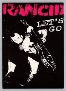Rancid Lets Go, Punk Band UK Import Postkarte 4x6 "Mini Poster" B13 - Bild 1 von 2