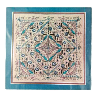 Patrón de punta de aguja con agujas "Espejo, espejo" joya victoriana Kurdy Biggs 2011 Foto 1 de 3