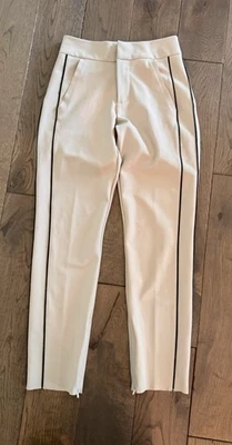 Pantalones ATHLETA Stellar Novedad Para Mujer Pantalones Informales Fitness Viaje Marfil Talla 00 Foto 1 de 4