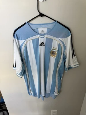 Camiseta de fútbol Adidas Argentina Climacool talla L Foto 1 de 2