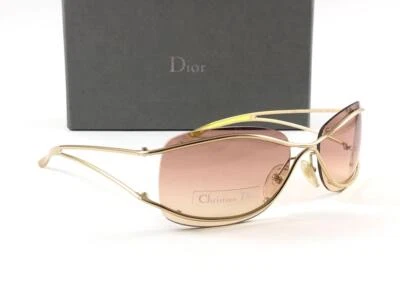 VINTAGE CHRISTIAN DIOR NEON GALLIANO 2000'S SUNGLASSES AUSTRIA Y2K - Image 1 of 4