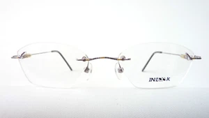 Randlose Brille Metallfassung dezent ohne Rahmen Damen unauffällig sehr leicht - Picture 1 of 5