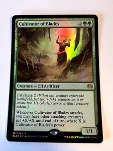 MTG MagicThe Gathering Journey into Nyx Cultivator of Blades Rare Foil LP A2 - Picture 1 of 2