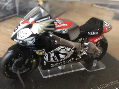 Aprilia RS3 Regis Laconi 2002 1:24 Diecast racing motorcycle model. Boxed - Image 1 of 4