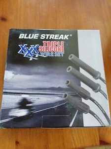 BLUE STREAK XXX Silicone Spark Plug Wire Set 15 HD STREET 500/750 MC-SPW21 NS219 - Picture 1 of 1