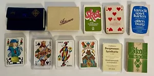 11 x alte Skat- Karten-Spiele und mehr !! - Bild 1 von 9