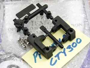 Team Associated RC10 Brian Kinwald BLACK 25-Degree Caster Blocks Fits Vintage WC - Picture 1 of 4