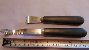 PAR DE RIZADOR DE MANTEQUILLA Y ZESTER DEGLON FRANCE ¡MUY BUEN ESTADO!! - Imagen 1 de 3