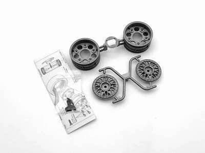 TAMIYA BBS TOURENWAGEN FELGEN 2-TEILIG 1:10 SILBER 26mm # 300050548S - Bild 1 von 4