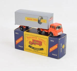 Matchbox Major pack M-2 York freight-master trailer Virtually Mint/Nice box - Picture 1 of 3
