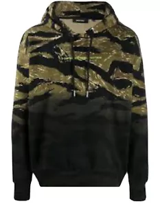 Diesel Camouflage Tie-Dye Print Hoodie Gr. M - Bild 1 von 10