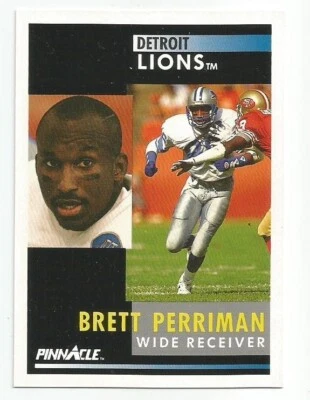 BRETT PERRIMAN 1991 PINNACLE CARD MINT CONDITION - Image 1 of 2