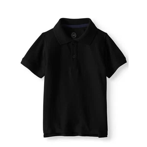 Wonder Nation School Uniform Short Sleeve Double Polo (Toddler Boys), Size 4T - Picture 1 of 3