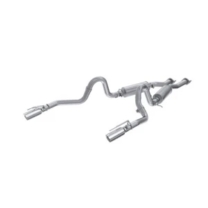 MBRP Fits 99-04 Ford Mustang GT/Mach 1 2.5in Dual Split Rear AL Catback Exhaust - Picture 1 of 10