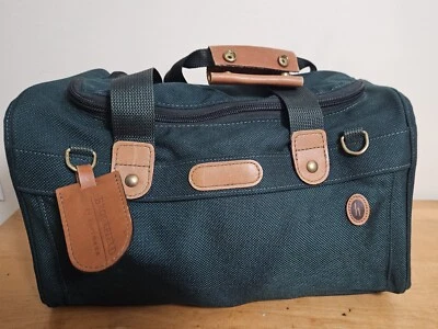 Сумка ручная кладь Hartmann темно-зеленая с коричневым акцентом - Изображение 1 из 4