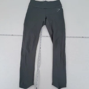 GYMSHARK Leggings Small Grau Damen Stretch Logo - Bild 1 von 10