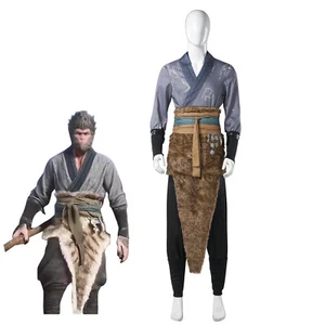 Juego de Halloween Mito Negro Wukong Destino Hombre Disfraz Juego Completo Conjunto - Imagen 1 de 17