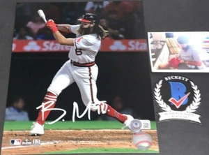 Brandon Marsh Los Angeles Angels Auto Signed 8x10 Photo Beckett WITNESS COA - Picture 1 of 1