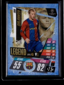 2020-21 Topps Chrome Match Attax #197 Eidur Gudjohnsen /150 Blue Refractor  - Picture 1 of 2