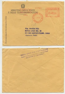 50402 - Beleg - Ministero delle Poste - Freistempel 25.10.1966 nach Bad Neustadt - Picture 1 of 1