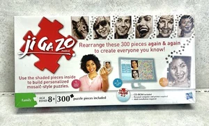Hasbro Jigazo Puzzle Family Fun Mosaic Style Personalized Jigsaw Activity Sealed - Picture 1 of 2