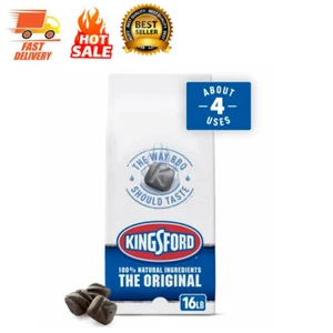 Original Charcoal Briquettes Outdoor Cooking Fuel BBQ Briquettes, 16 Lb - Picture 1 of 8