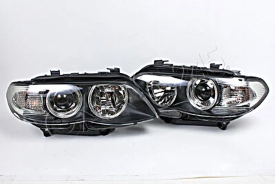 HELLA BMW X5 E53 LCI 2003-2007 Bi-Xenon Headlights Front Lamps LEFT+RIGHT PAIR - Image 1 of 4