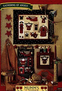 Debbie Mumm's The Word Gathering of Angels Pattern AP-40 UNCUT - Picture 1 of 1