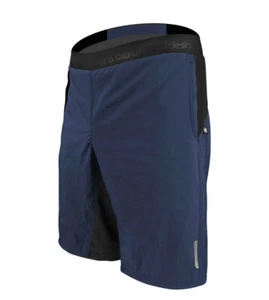 Men's USA MTB Shorts | Mountain Bike Shell and Padded Liner | 11" Inseam - Picture 1 of 24