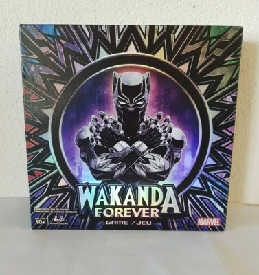 Marvel WAKANDA FOREVER Black Panther Figure Included Dice-Rolling Game NEW - Image 1 of 4