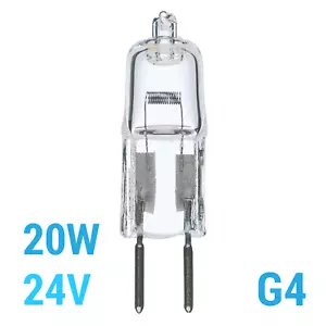 Satco S1986 20T3/CL/24V 20W 24V T3 2-Pin Bi-Pin G4 Bulb Clear 2900K Warm White - Picture 1 of 3