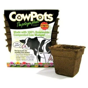 CowPots #4 Square Pot - 90 pots - Picture 1 of 1
