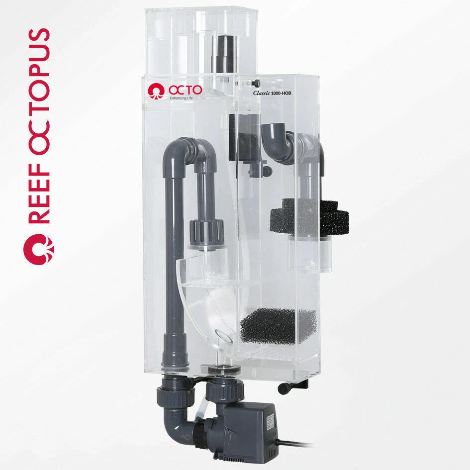 Classic 1000-HOB Hang On the Back Protein Skimmer 90 Gallon With External Pump - - Image 1 of 1