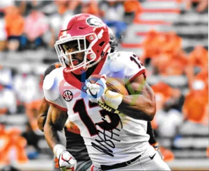Elijah Holyfield Georgia Bulldogs Signed 8x10 Autographed Photo reprint - Picture 1 of 1
