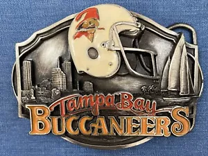 Vintage NFL Tampa Bay Buccaneers Belt Buckle 1987 Siskiyou Limited Edition NOS - Picture 1 of 5