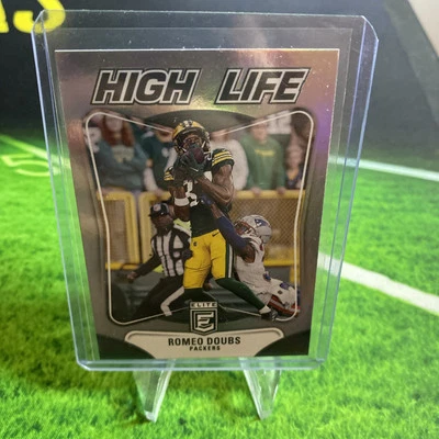 2023 Panini Donruss Elite - High Life #HL-13 Romeo Doubs - Image 1 of 2