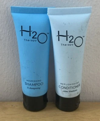 H2O Therapy X2 Lot Shampoo Conditioner Travel Size NEW - Image 1 of 2