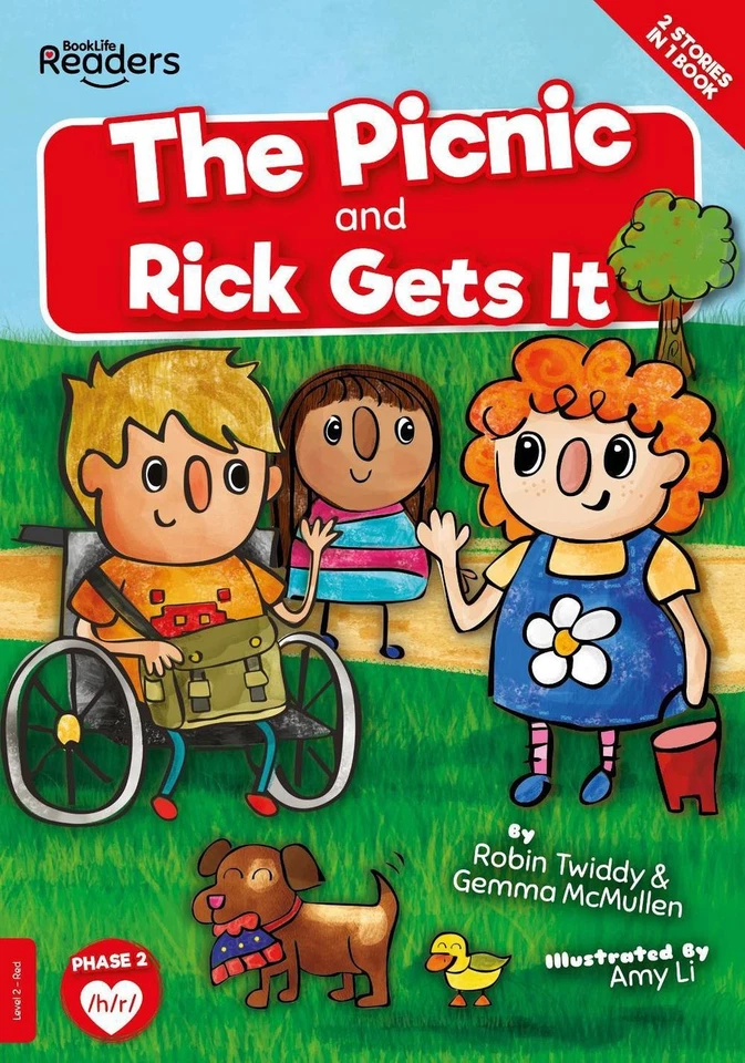 The Picnic and Rick Gets It by Robin Twiddy Paperback Book - Image 1 of 1