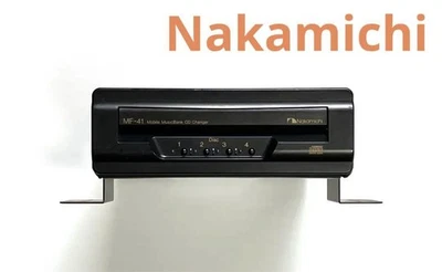 Banco de música cambiador de CD de 4 discos Nakamichi MF-41 probado en Japón con montaje de cable Foto 1 de 4