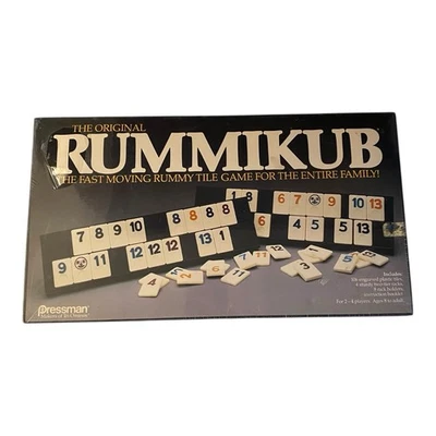 The Original Rummikub No 400 Rummy Tile - Pressman VTG 1980 - NEW & Sealed - Image 1 of 3