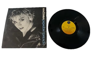 Madonna Papa Don't Preach & Pretender Vinyl LP Maxi Single 45RPM 1986 Vintage - Imagen 1 de 6
